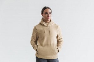 Nobull Arctic Pullover Beige | 09861QTOE