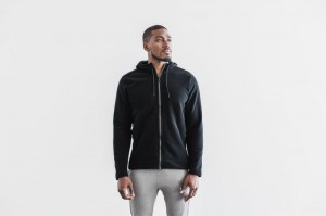 Nobull Arctic Zip-Up Black | 92371YCNX