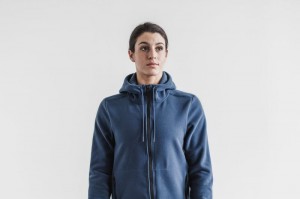 Nobull Arctic Zip-Up Blue | 07682RBSA