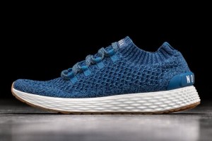 Nobull Atlantic Knit Blue | 20957TXEJ