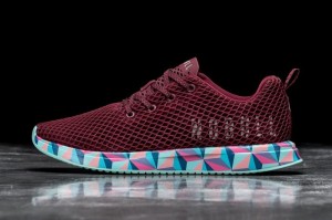 Nobull Cabernet Prism Mesh Dark Red | 31960YGOT