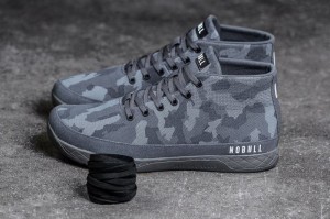 Nobull Canvas Mid Camouflage | 81659UQZL