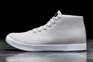 Nobull Canvas Mid White | 34528AQWC