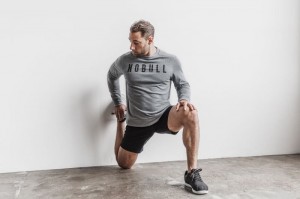 Nobull Crew Grey | 03476WPJK