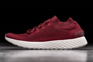 Nobull Crimson Knit Red | 52067QKNI