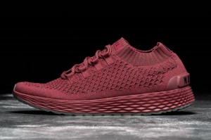 Nobull Crimson Knit Red | 65317TEQB