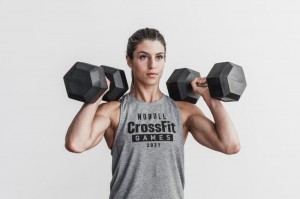 Nobull Crossfit Games 2021 High-Neck Grey | 89023CFRD