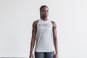 Nobull High-Neck Classic Colors Grey | 09578MQXI