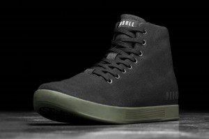 Nobull High-Top Canvas Black Dark Green | 76341PVWD