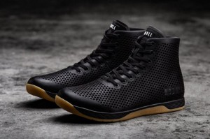 Nobull High-Top Leather Black | 64972WDVM