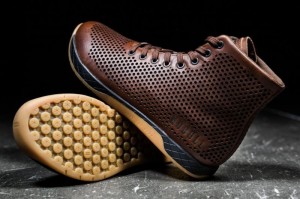 Nobull High-Top Leather Coffee | 92754JAPG