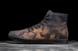 Nobull High-Top Toffee Tie-Dye Canvas Orange | 56904FIMG