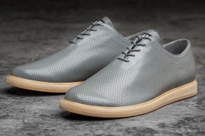 Nobull Leather Grey | 80692CVMI