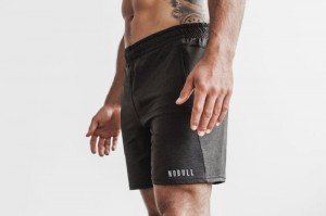 Nobull Lightweight Knit 7 Black | 23098MJQY