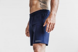 Nobull Lightweight Knit 7 Navy | 12467YISX