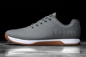 Nobull Low-Top Dark Grey White | 69104XWZP