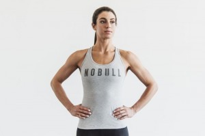 Nobull Racerback Classic Colors Grey | 59147ENHC