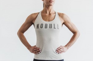 Nobull Racerback Classic Colors White | 94236AXEI