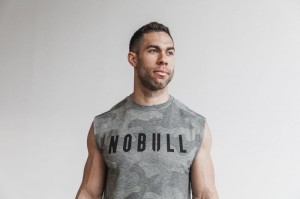 Nobull Sleeveless Camo Camouflage | 05197AFEX