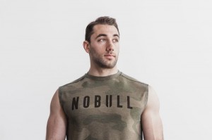 Nobull Sleeveless Camo Camouflage | 67934SBPL