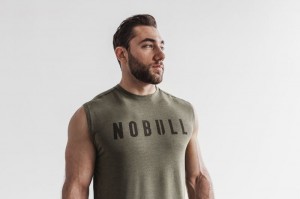 Nobull Sleeveless Green | 18349OEWP