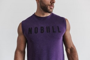 Nobull Sleeveless Purple | 26381FXDQ