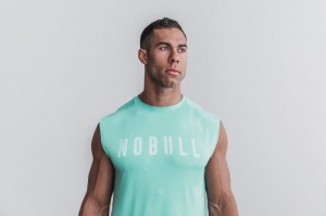 Nobull Sleeveless Turquoise | 82734CNXV