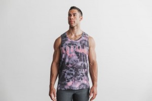 Nobull Tie-Dye Pink Black | 45310GBRL