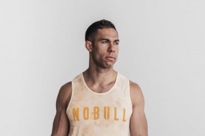 Nobull Tie-Dye Yellow | 56897HCPU