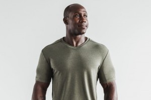 Nobull V-Neck Green | 02413ZSWO