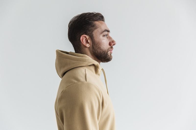 Nobull Arctic Pullover Beige | 68594LMBQ