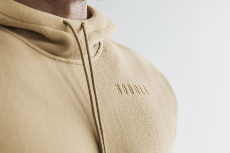 Nobull Arctic Pullover Beige | 68594LMBQ