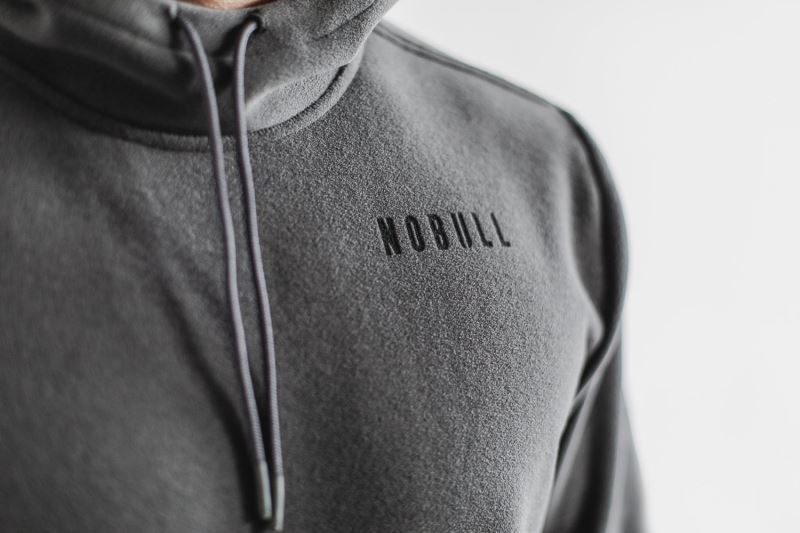 Nobull Arctic Pullover Dark Grey | 16593UBVJ