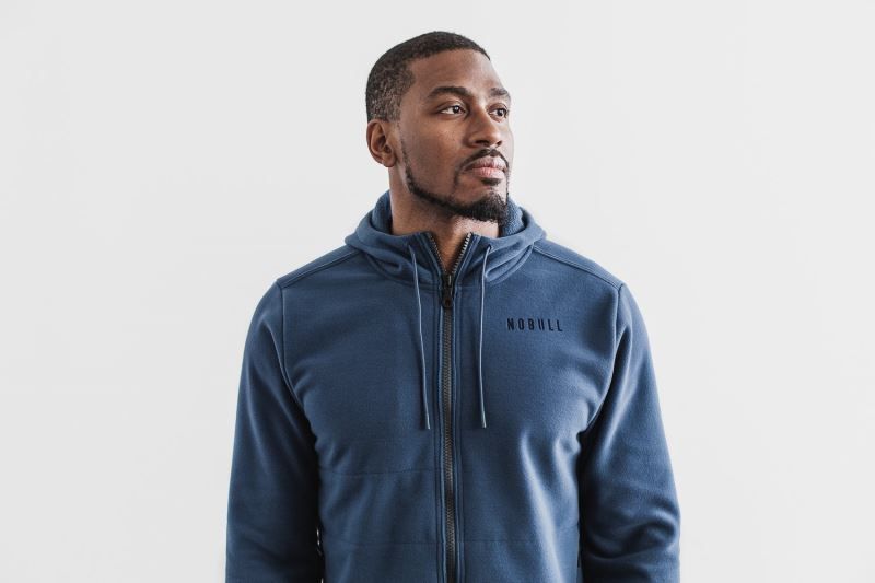 Nobull Arctic Zip-Up Blue | 62143SLAX