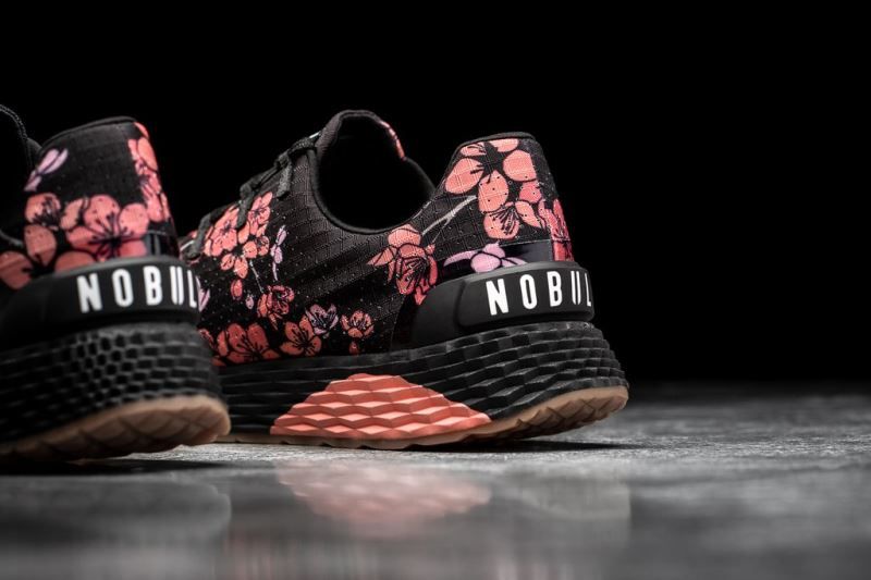 Nobull Cherry Blossom Ripstop Black Pink | 34276NJDC