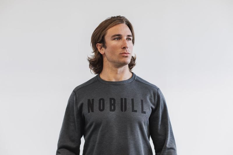 Nobull Crew Deep Grey | 91473YSLU