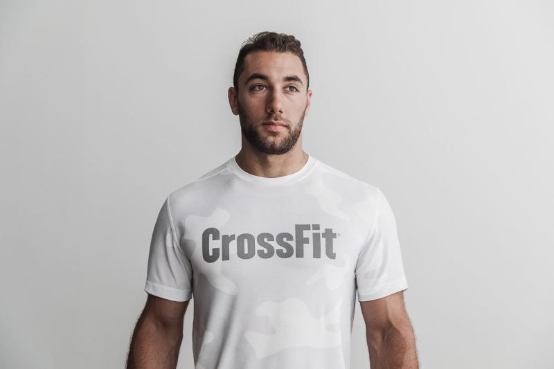 Nobull Crossfit Camo White | 85390PVKO