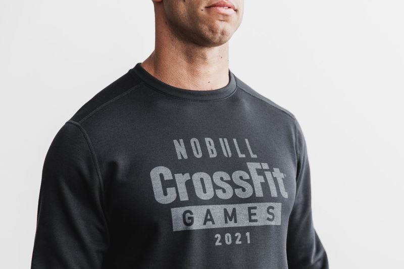 Nobull Crossfit Games 2021 Crew Black | 12903DMXA