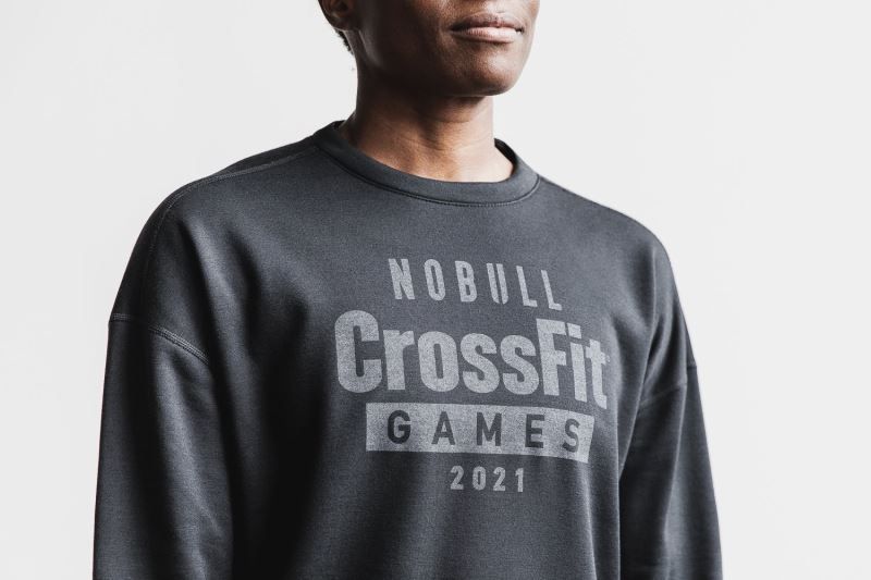 Nobull Crossfit Games 2021 Crew Black | 31752QSGI