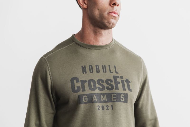 Nobull Crossfit Games 2021 Crew Green | 51403ANCG