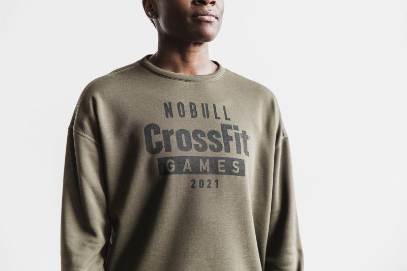 Nobull Crossfit Games 2021 Crew Green | 65978WVCN