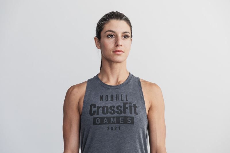 Nobull Crossfit Games 2021 High-Neck Deep Grey | 02918OZHE