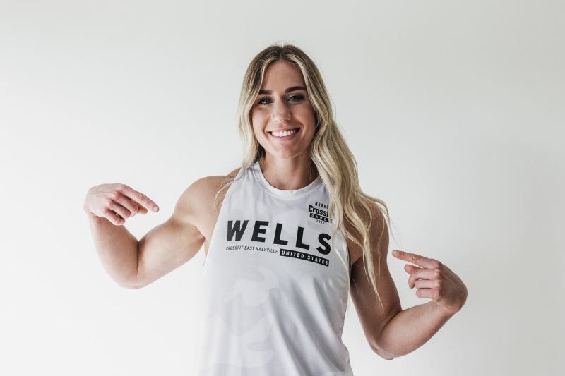 Nobull Crossfit Games 2021 Wells White | 25130OEAJ