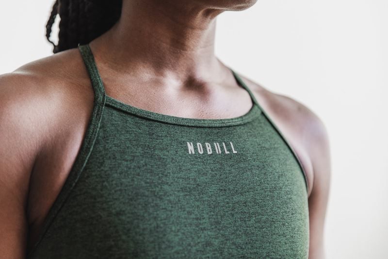 Nobull High-Neck Matte Green | 39108YGKZ