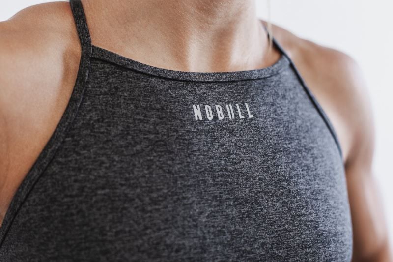 Nobull High-Neck Matte Grey | 34286XDRA