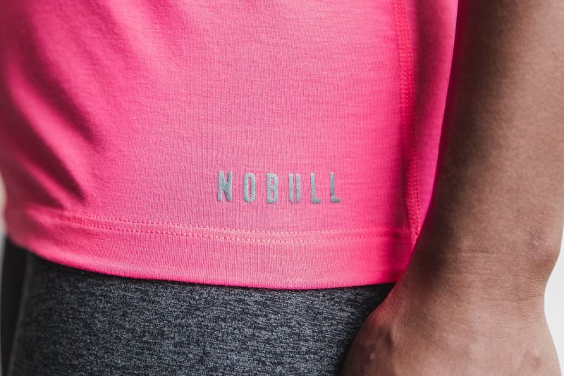 Nobull High-Neck Neon Pink | 19026BSZW