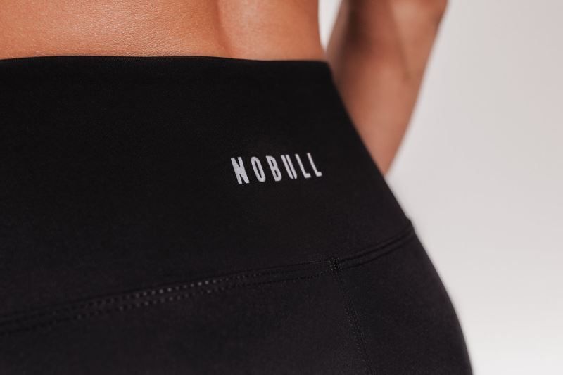 Nobull High-Rise Crop Black | 71248XSIG