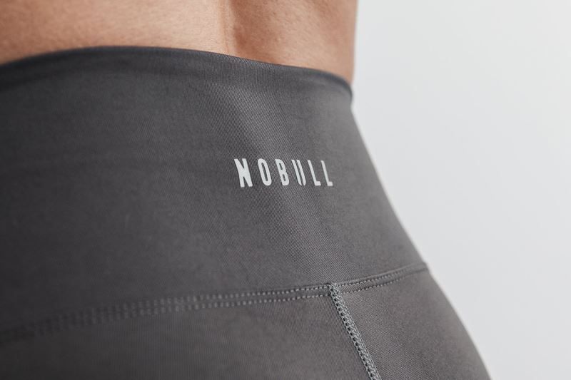 Nobull High-Rise Crop Dark Grey | 39675YJNZ