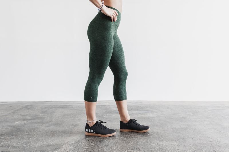 Nobull High-Rise Crop Matte Green | 40695HGEP