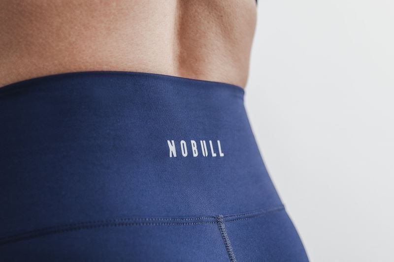 Nobull High-Rise Crop Navy | 42905VULO